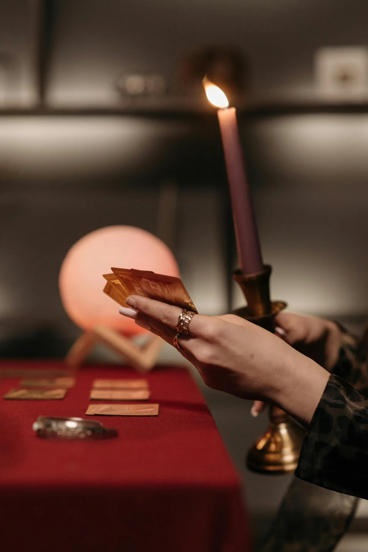 Consulta de tarot con velas